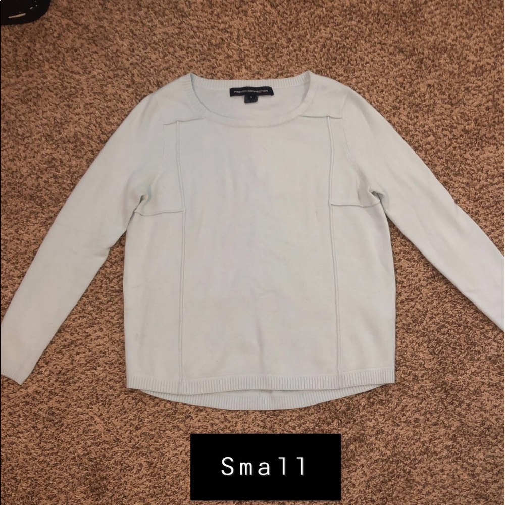 Light blue sweater